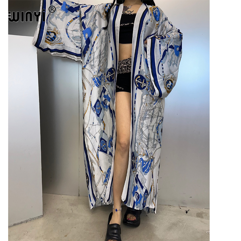 WINYI kimono letni kaftan kost – Cover Up Kaftan recenzja i cena