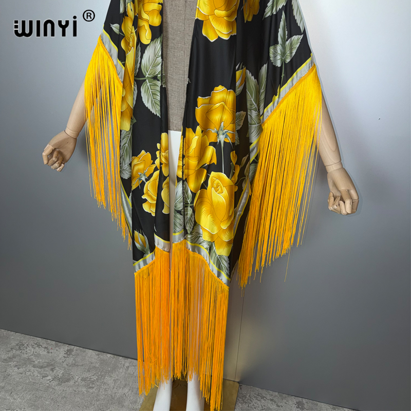 WINYI Afrykańskie narzutki kim – Cover Up Kaftan recenzja i cena