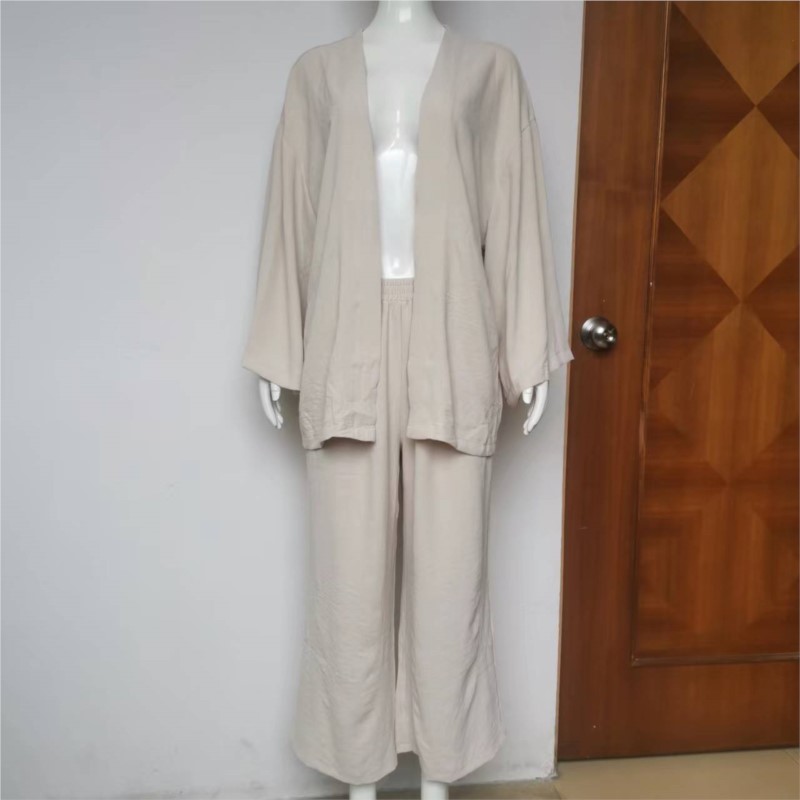 Lniany kombinezon damski z ręk – Linen Pant Wide recenzja i cena