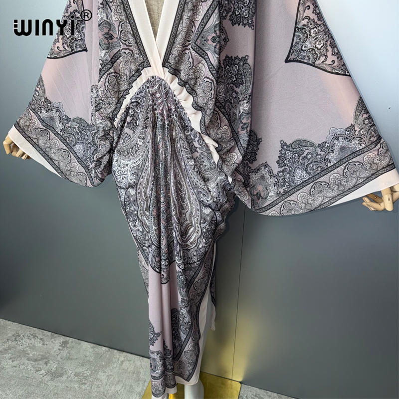 Sukienka WINYI z dekoltem w se – Cover Up Kaftan recenzja i cena