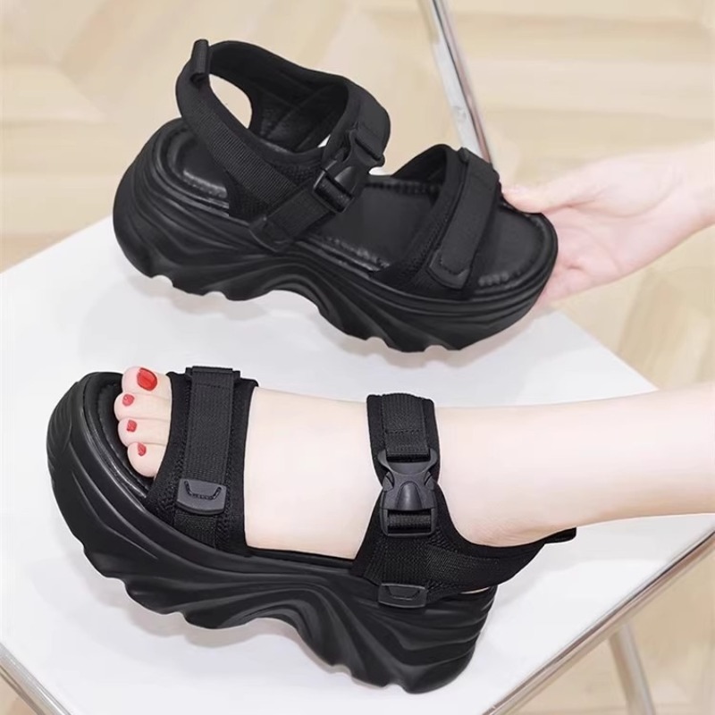 Nowe Damskie Sandały na Platfo – Wedge Espadrille Women recenzja i cena