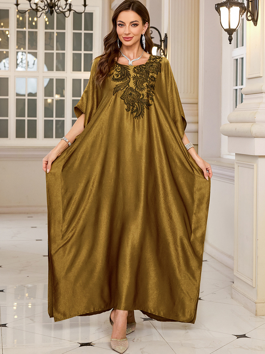 Damskie haftowane długie kafta – Cover Up Kaftan recenzja i cena